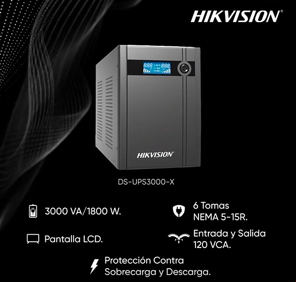 Nueva Serie UPS Hikvision 3