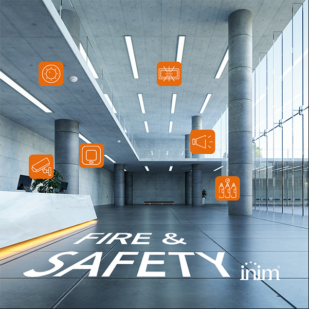 INIM Audio Evacuación Incendio 8