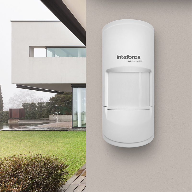 Intelbras sensor detección movimiento