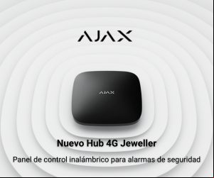 Ajax Systems - Nuevo Hub 4G