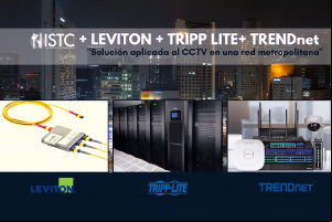 LEVITON + TRIPP LITE + TRENDnet, solución para el CCTV en una red metropolitana