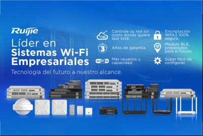 EPCOM agrega a su portafolio las soluciones innovadoras de RUIJIE / REYEE