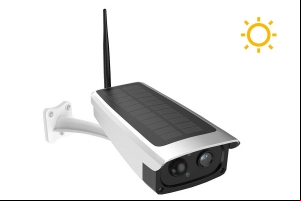 Cámara WiFi con  solar integrado.