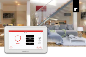 Teclado táctil de alta resolución Honeywell Home de Resideo, ideal para hogares y negocios