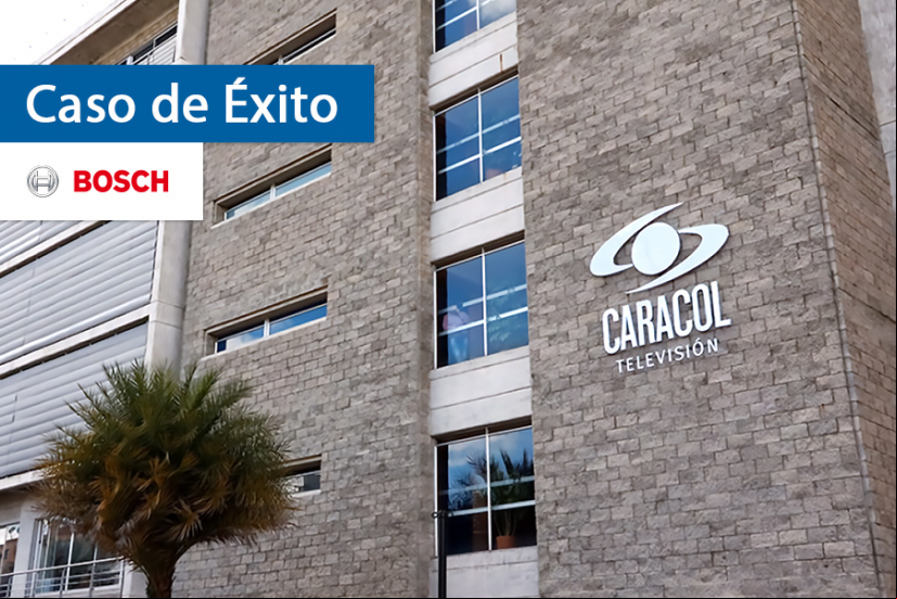 Caracol Televisión elige la solución de intercomunicador virtual RTS VLink de Bosch