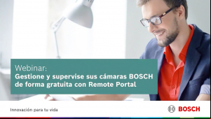 Remote Portal, nueva herramienta de Bosch disponible en la nube