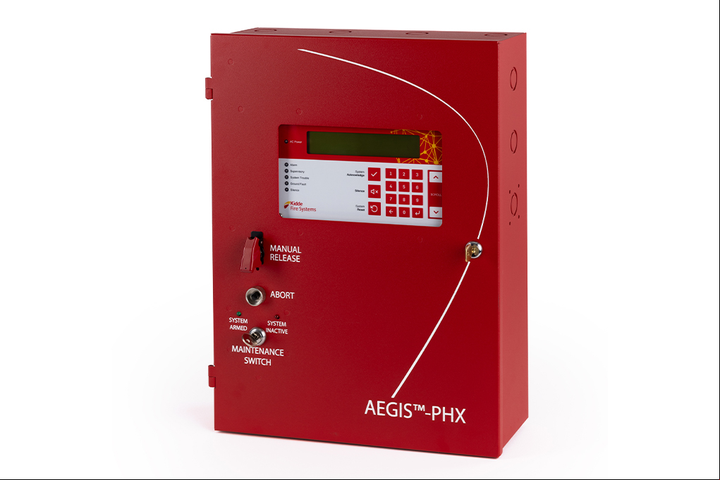 AEGIS-PHX™ control de extinción de incendios convencional de Kidde Fire Systems