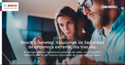 Bosch y Genetec unen fuerzas en ciberseguridad