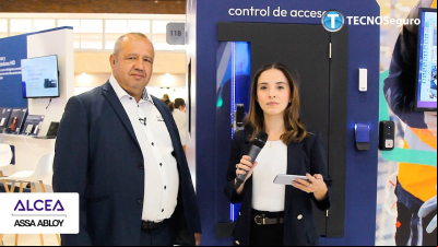 El fundador de ALCEA, la nueva compañía de ASSA ABLOY presenta su solución en ESS+ 2024