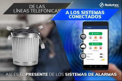 De las líneas telefónicas a los sistemas conectados, así es el presente de los sistemas de alarmas